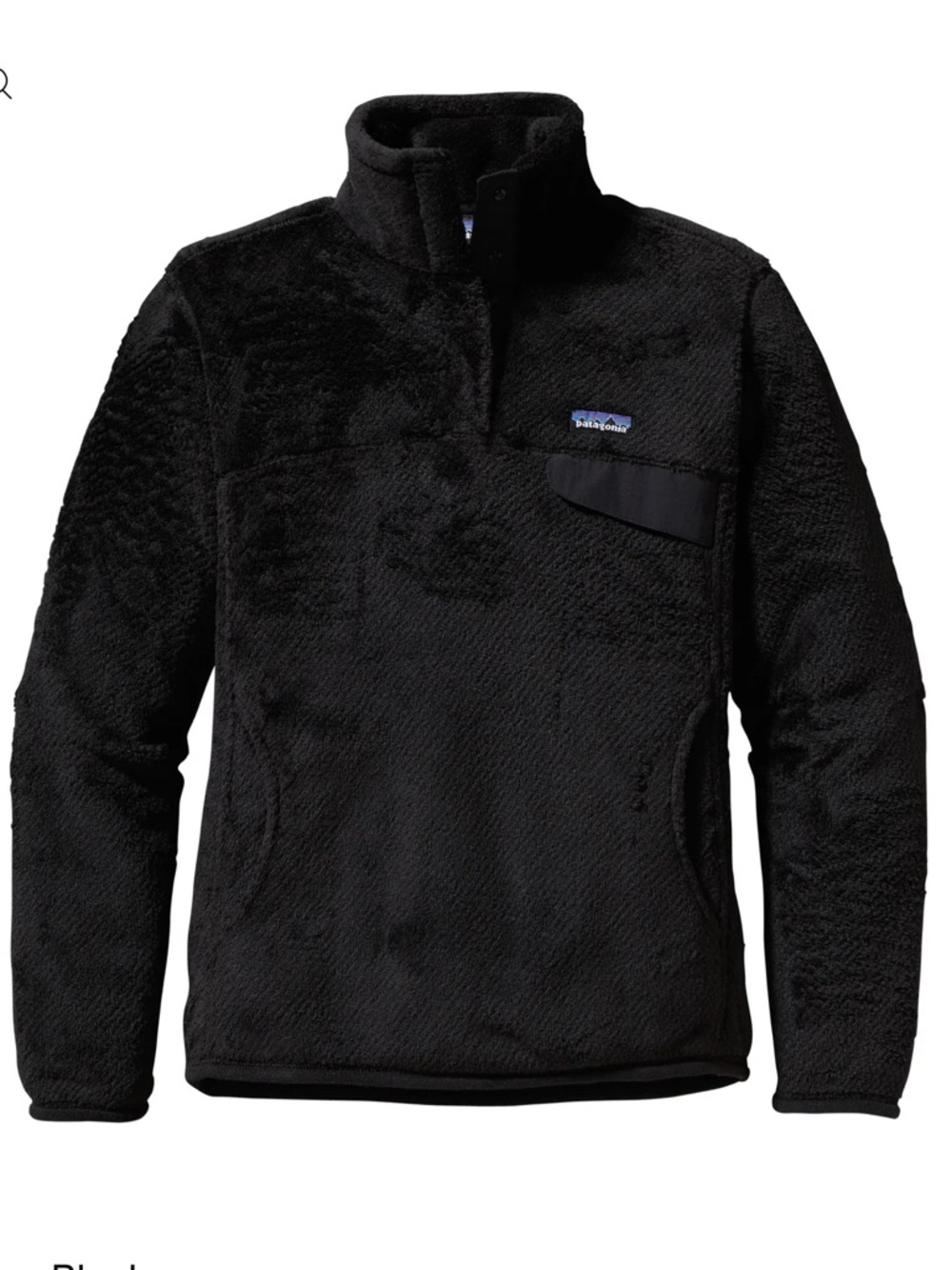 Patagonia Women's Re-Tool Snap-T® Pullover Black size S